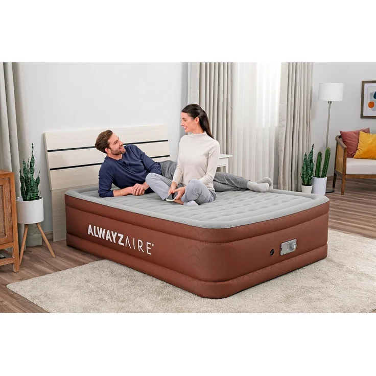 AlwayzAire® Fortech® Doppelluftbett mit integrierter Comfort Choice+™ Doppelpumpe 203 x 152 x 51 cm – Bild 2