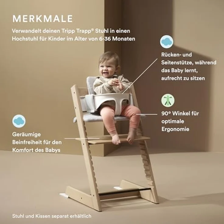 Stokke Tripp Trapp® Baby Set² White – Bild 4