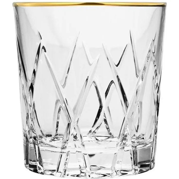 Whiskyglas Kristall London Gold clear (9,3 cm)