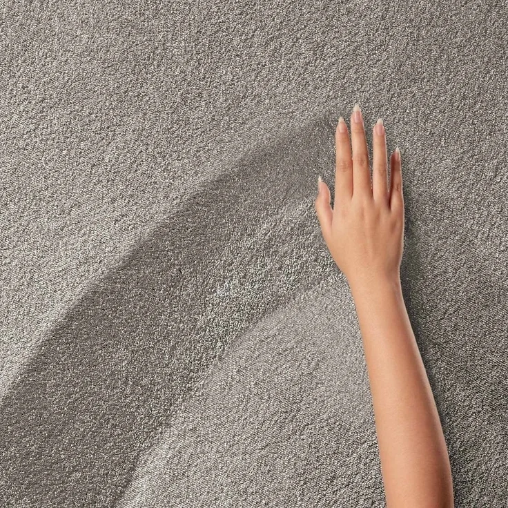 TaCa Home Teppich Hochwertiger Webteppich aus Soft Touch Polypropylen, rechteckig, Höhe: 13 mm, Extra weicher Designer Bodenteppich – Bild 2
