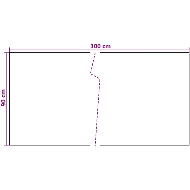 vidaXL Balkonsichtschutz Dunkelgrau 300 x 90 cm Poly-Rattan 42032613 – Bild 5