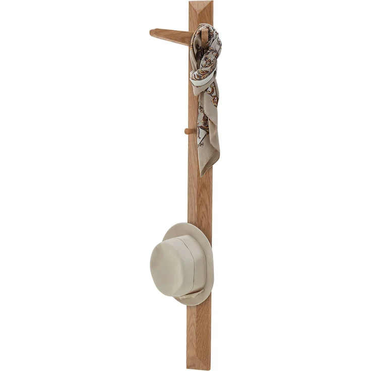 BANTRY Garderobenpaneel - Rund 40 cm / Eiche schwarz gebeizt / ohne Ablage – Bild 34