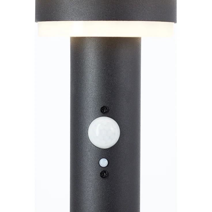 Brilliant LED Stehlampe Garvina Solar, 85 cm, 430 lm, 3000 K, Edelstahl, schwarz – Bild 5