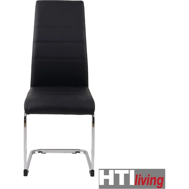 HTI-Living Freischwinger Schwingstuhl SallyC PU (Stück, 1 St), Freischwinger Esszimmerstuhl Kunstleder – Bild 2
