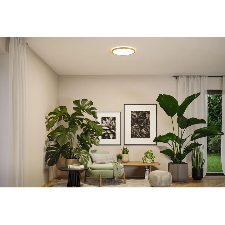 Paulmann 71260 LED Panel Atria Shine 398mm 3000-6500K Holzoptik IP44 – Bild 9