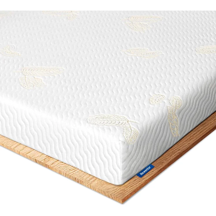 Newentor® Topper 90x200 cm aus hochdichtem Schaumstoff, Matratzen Topper 90x200 H5/H6 7CM, Matratzentopper 90x200 Boxspringbett Hochdichter Schaumstoff Matratzenauflage Testsieger – Bild 1