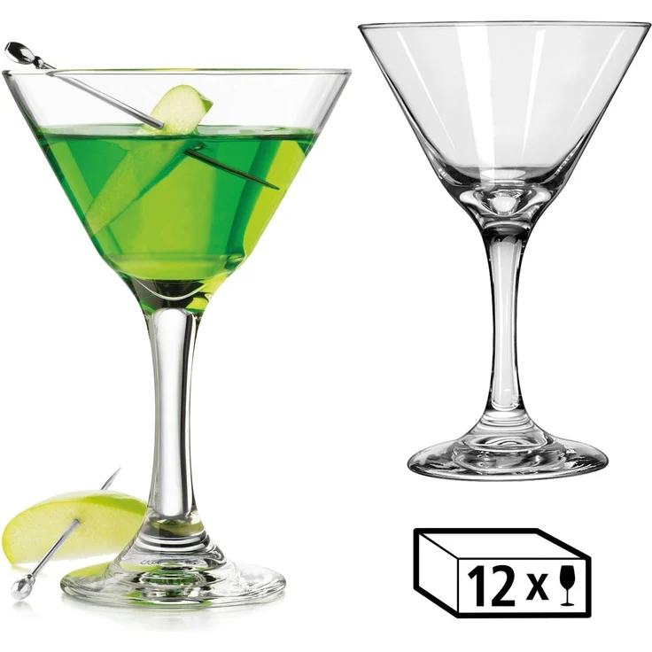 LIBBEY Martiniglas Libbey Trinkglas, 12er Set -EMBASSY-, 12-tlg, Glas, 266 ml, hochwertig verarbeitet, im modernen Design – Bild 1