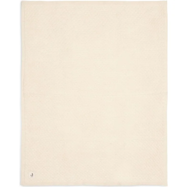 Jollein 516-522-67080 Kinderdecke Strick Merinowolle Oatmeal beige (100x150 cm) – Bild 3