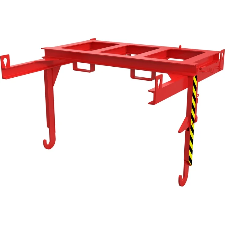 Bauer Traverse für Stapelkipper BKT 150, lackiert, Feuerrot