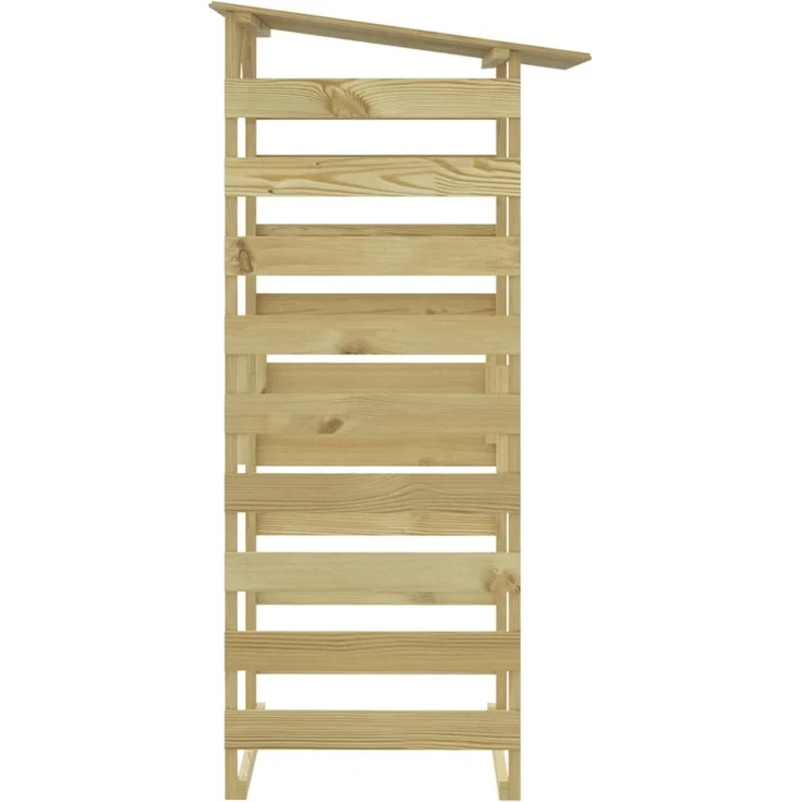 vidaXL Pergola mit Dach 100x90x200 cm Imprägniertes Kiefernholz 318380 – Bild 4