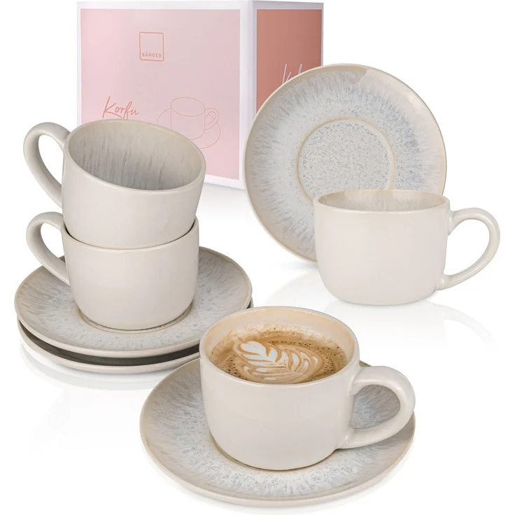 SÄNGER Kaffeetassen Set Korfu 8 teilig – Bild 1