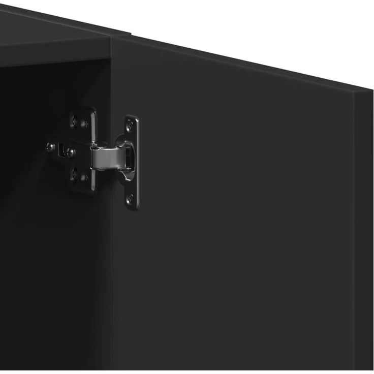 vidaXL Aktenschrank Schwarz 60x32x77,5 cm Holzwerkstoff 840766 – Bild 8