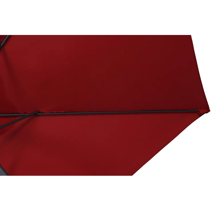TrendLine Sonennschirm Lagos dunkelrot 200 x 300 cm – Bild 3