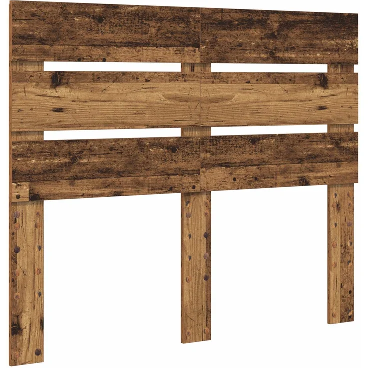 vidaXL Bettrahmen Altholz 120 x 190 cm Massives Kiefernholz 3411774 – Bild 5