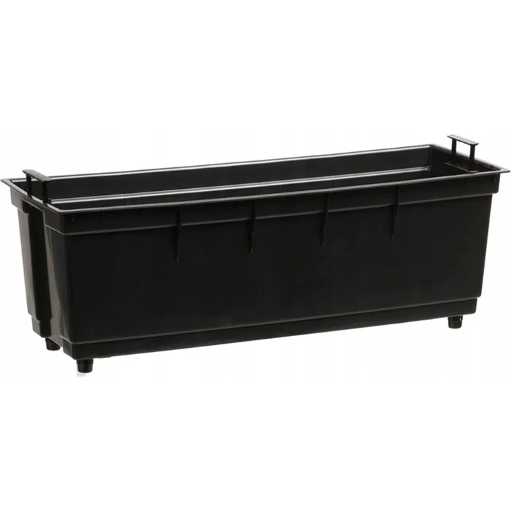 KADAX Blumentopf Balkonkasten Griffe 19x56cm Weiß – Bild 7