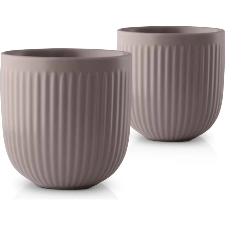 Eva Trio 2er-Set Tasse 34 cl ohne Henkel Truffle Legio Nova