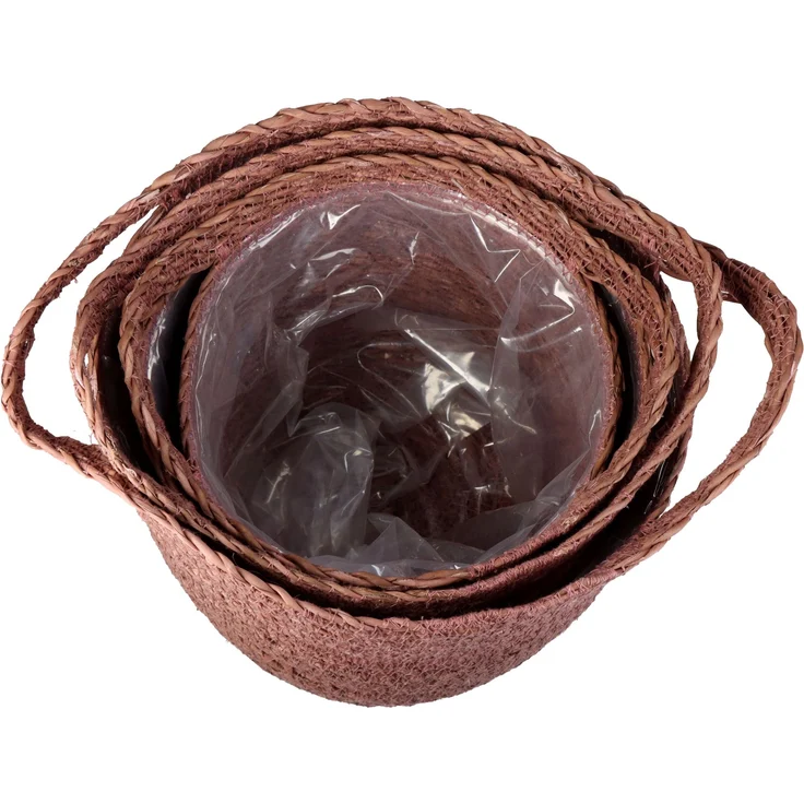 Pflanzgefäß COUNTRY BHT 25x24x25 cm braun – Bild 3