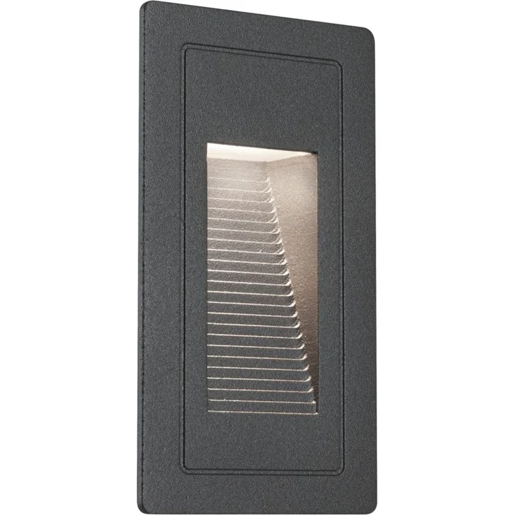 Paulmann No. 94382 Outdoor Wandeinbauleuchte High LED Schwarz IP44 4W – Bild 1