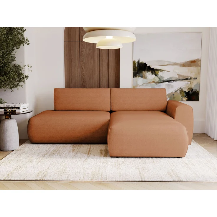 Mirjan24 Ecksofa Gelzi (Farbe: Amari 956, Seite: Rechts), 92 x 164 x 256 cm – Bild 1