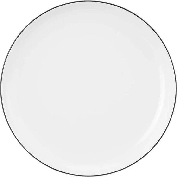 Seltmann Weiden Brotteller Lido Black Line, (1 St), Teller rund 17 cm – Bild 2