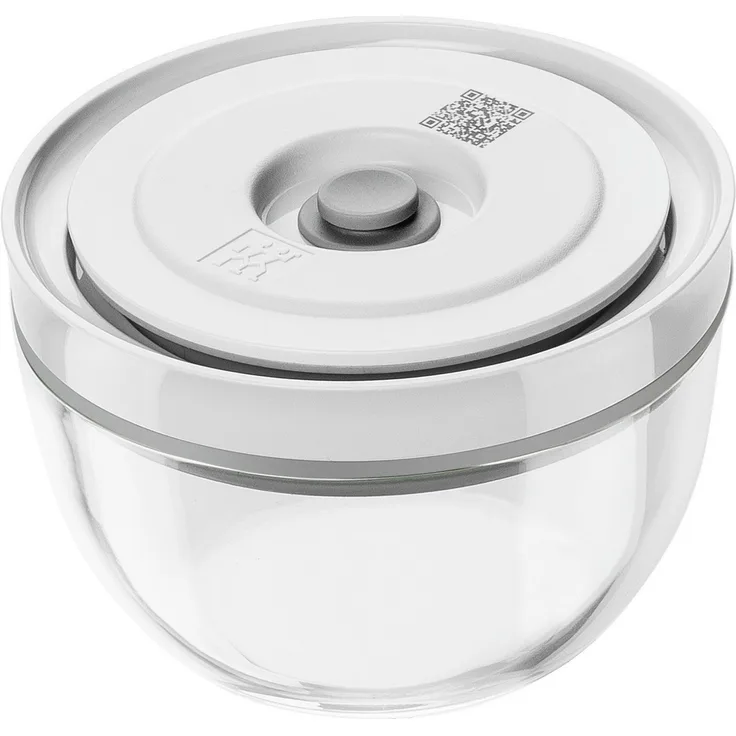Zwilling Aufbewahrungsschüssel Fresh & Save BOWLS, Glas, (2-tlg, Schüssel inkl. Deckel), Vakuumschüssel S / 12 cm, Glas