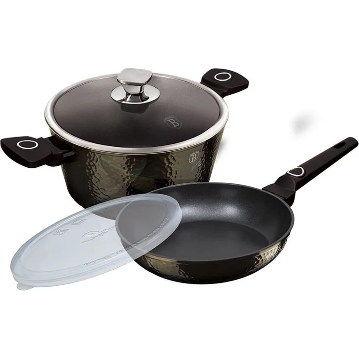 Berlinger Haus Berlinger Haus Set Topf Bratpfanne 24cm Primal Gloss BH6074