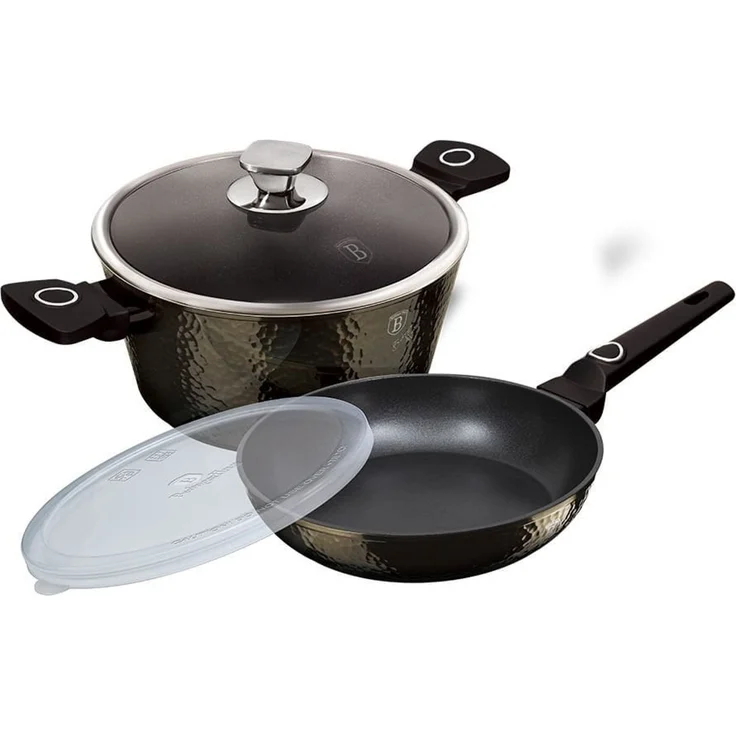 Berlinger Haus Berlinger Haus Set Topf Bratpfanne 24cm Primal Gloss BH6074