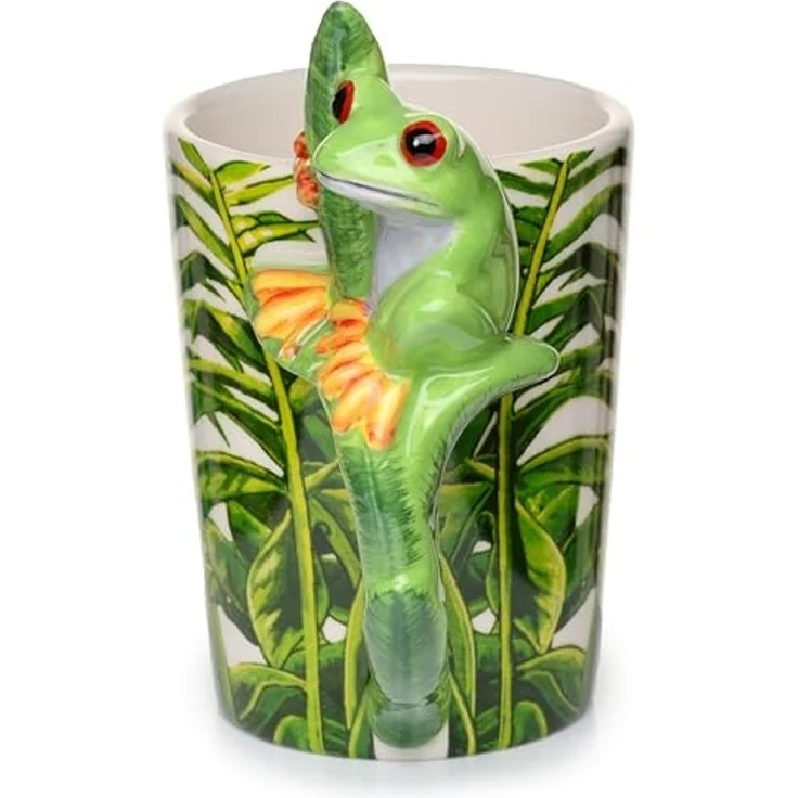 Puckator Tasse Frosch Motiv Tasse 3D Figur – Bild 2