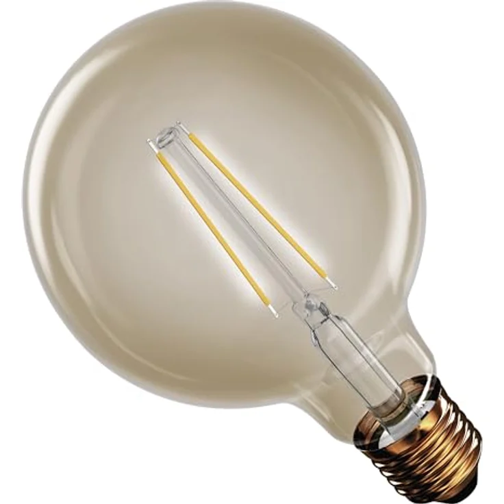 EMOS LED Lampe Vintage Edison Typ G95, 4,5W E27, amber, 420 lm, warmweiß 2200 K, 25.000 Stunden Lebensdauer, CRI min. 80, 320° Abstrahlwinkel – Bild 2