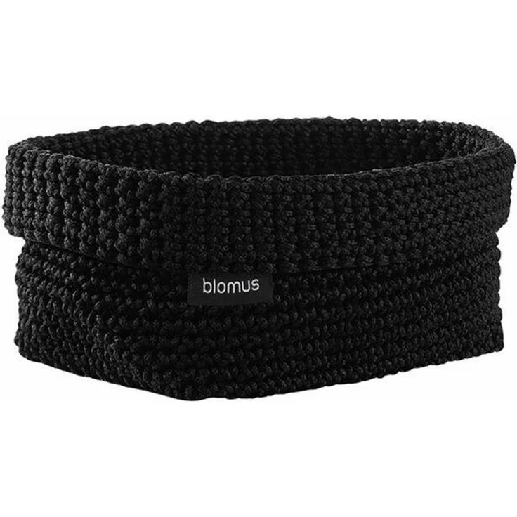 blomus Häkelkorb Tela Black L – Bild 2