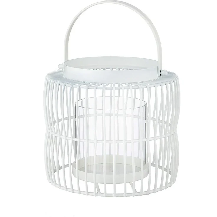 Windlicht Stage weiß 23cm – Bild 1