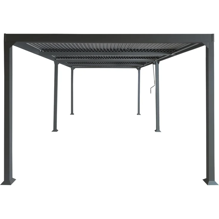 Mendler 'HWC-L41' Pergola ohne Seitenwände, Metall anthrazit, 3x6 m – Bild 7