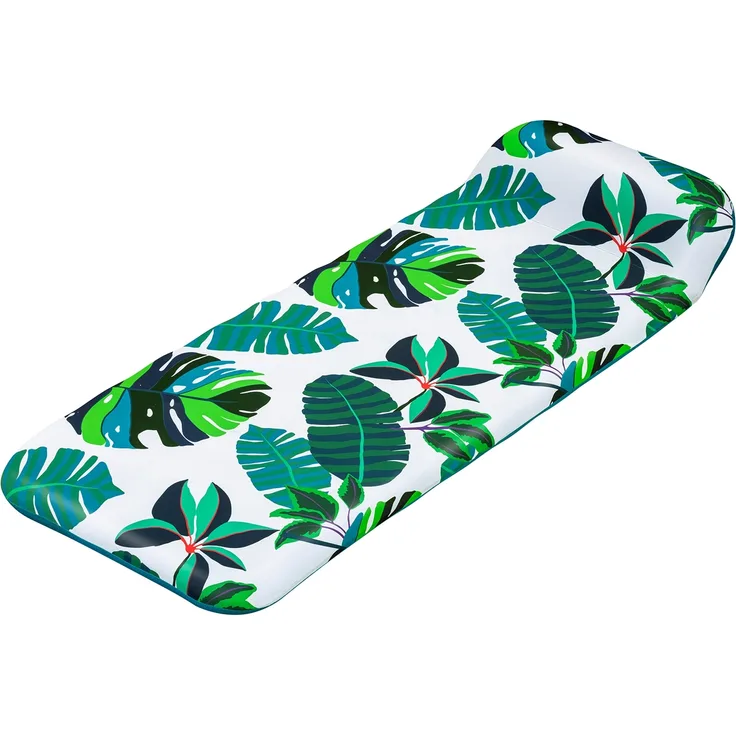 Bestway Luftmatratze Blissfull Drifter™ mit Textilbezug, PVC grün, 183x73 cm