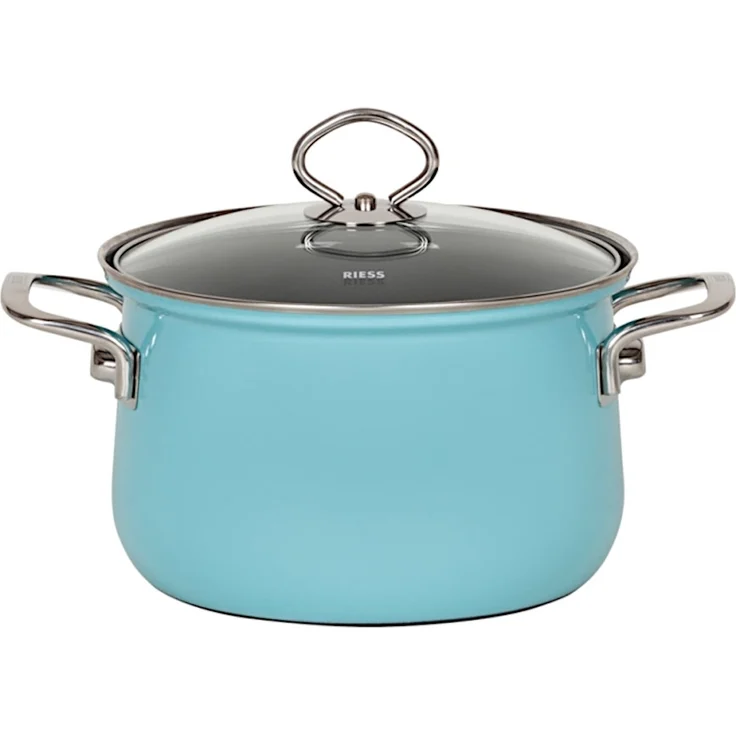 RIESS 0546-037 RIESS Emaille Spar-Set 5-tlg. Nouvelle extra stark, KRISTALLBLAU – Bild 3