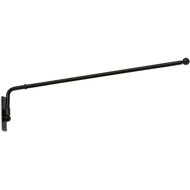 Mirabeau Gardinenstange Gardinenstange Epping schwarz, Ø 15 mm, Eisen – Bild 4