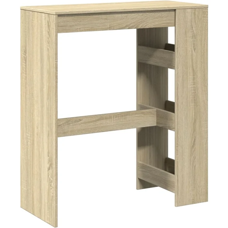 vidaXL Bartisch mit Regal, Holzwerkstoff, 90 x 40 x 103,5 cm, Sonoma-Eiche – Bild 5