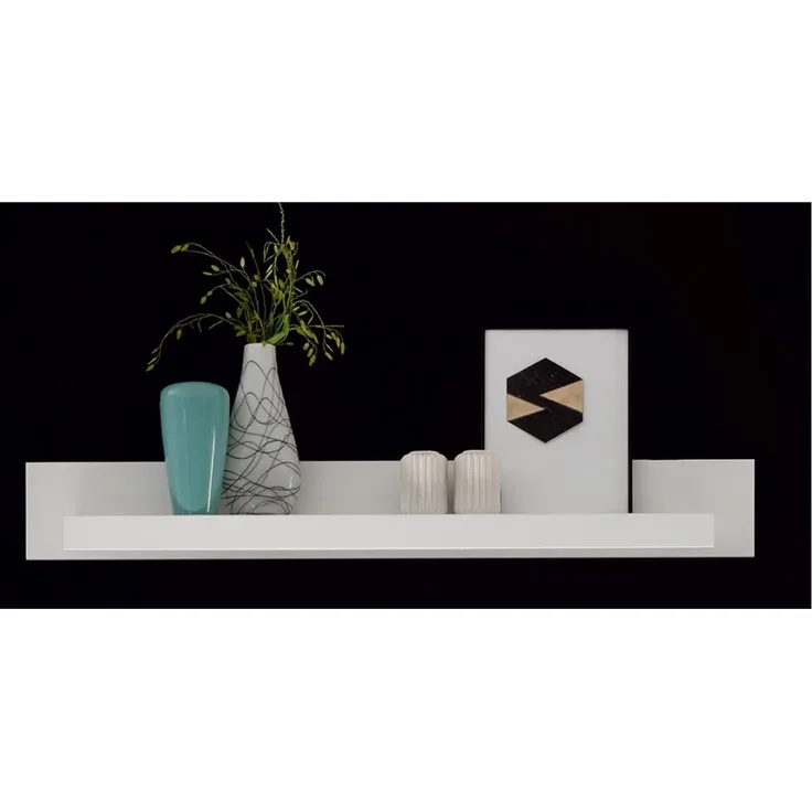 Lomadox Wandregal COLORADO-61, Wandboard Bücherregal Regal 150cm breit weiß