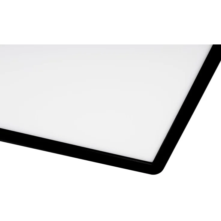 Novel LED-Deckenleuchte mit backlight, Kunststoff schwarz, 42 x 2.9 x 42 cm – Bild 4