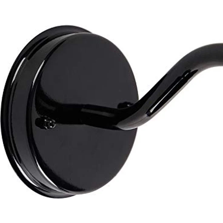 Qazqa Kansas I, Moderne Ländliche Außen Wandleuchte, schwarz, IP44, Aluminium, E27 fassung, dimmbar, für Außenbeleuchtung – Bild 5