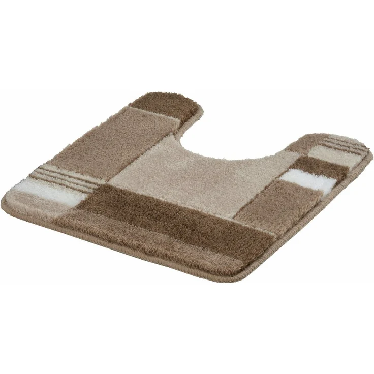 Kleine Wolke Badematte Padova, Höhe 20 mm, rutschhemmend beschichtet, fußbodenheizungsgeeignet, Kunstfaser, rechteckig, Badteppich, modernes Design, waschbar, Kundenliebling – Bild 2