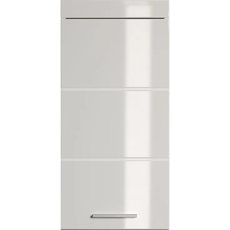 Trendteam 'Amanda' Hängeschrank, Holz, 77 x 23 x 37 cm, Weiß Hochglanz