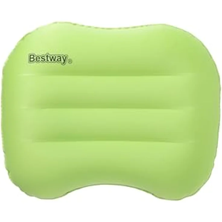Bestway Luftbett Wanderlite™, 42 x 30 x 12 cm, geschwungenes Design zur Nackenstütze, ideal für den Außengebrauch – Bild 2
