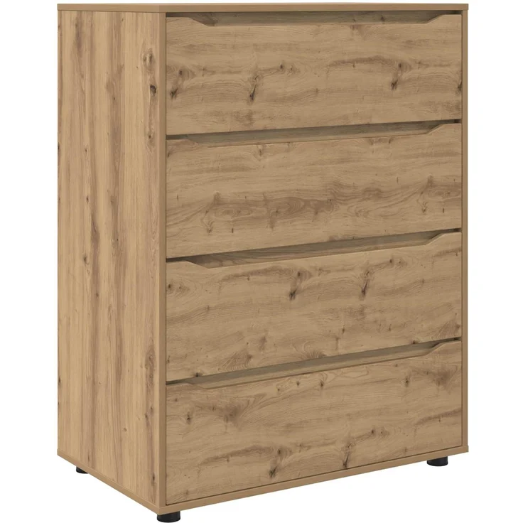 vidaXL Stauraumschränke 80 x 48 x 105 cm Holzwerkstoff Artisan-Eiche 3406234 – Bild 2