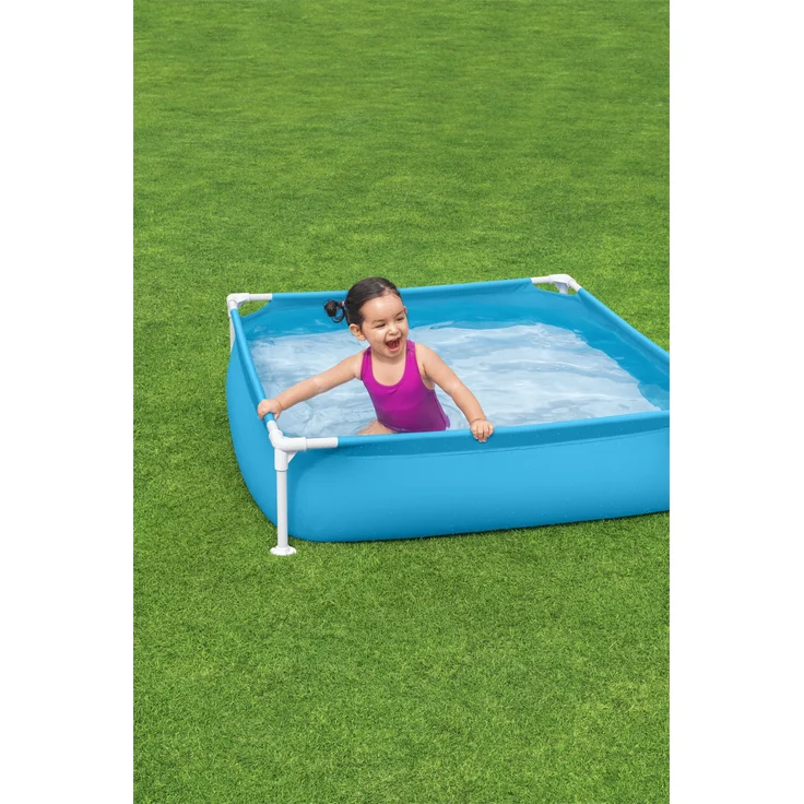 My First Frame Pool 122 x 122 x 30,5 cm, blau , eckig – Bild 7