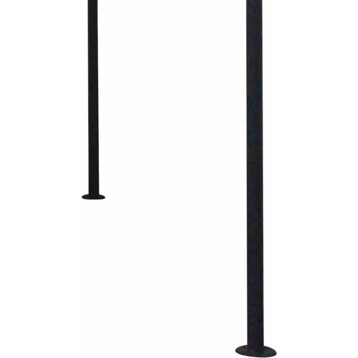 Sonnensegel Pavillon ORLANDO 3,5x3,5 Meter mit Plane PVC-bechichtet weiss – Bild 5