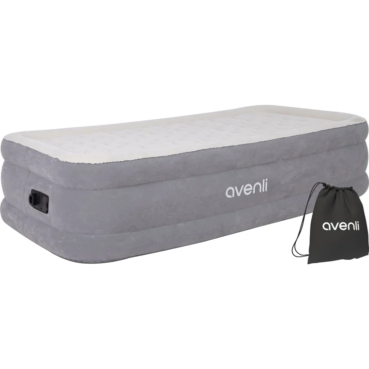 Avenli selbstaufblasende Luftmatratze / Luftbett 191 x 99 x 46 cm mit eingebauter Pumpe – Bild 1