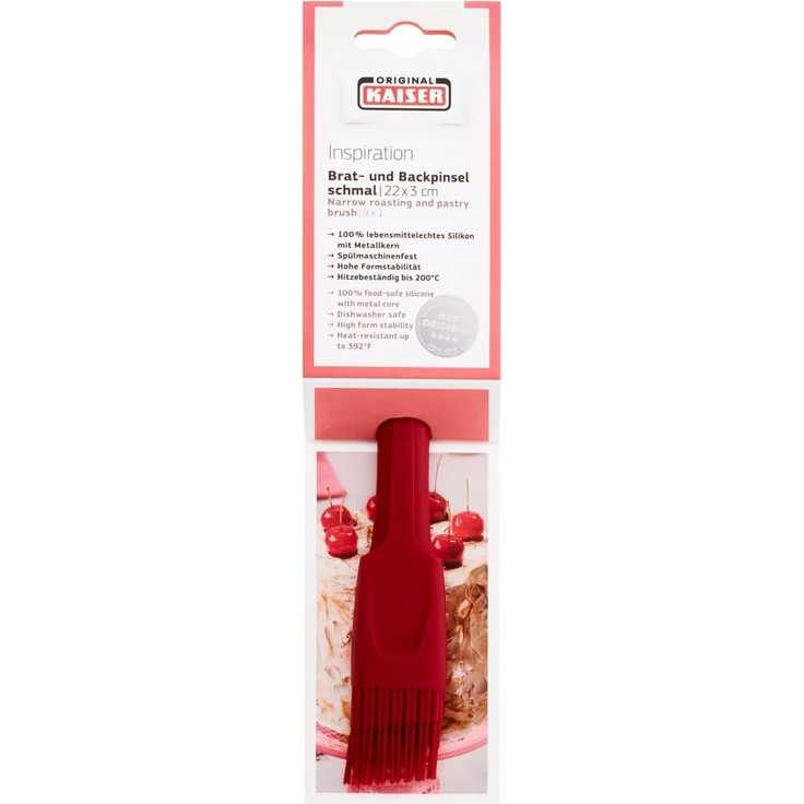 KAISER Brat- und Backpinsel Inspiration Flex Red – Bild 7