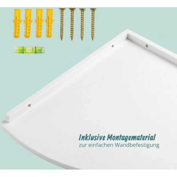 Eckregal Wand Walnussholz 10052717_8400 – Bild 5