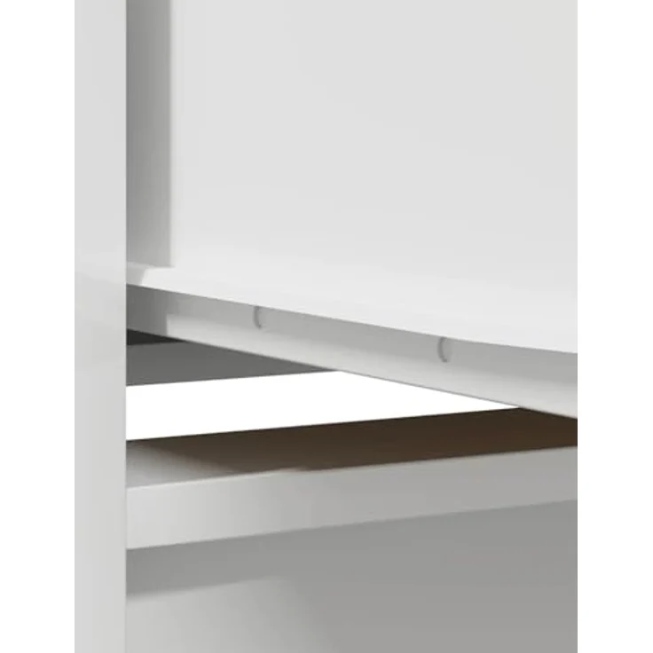 vidaXL Highboard Weiß 29,5x34x119,5 cm Holzwerkstoff 861652 – Bild 7