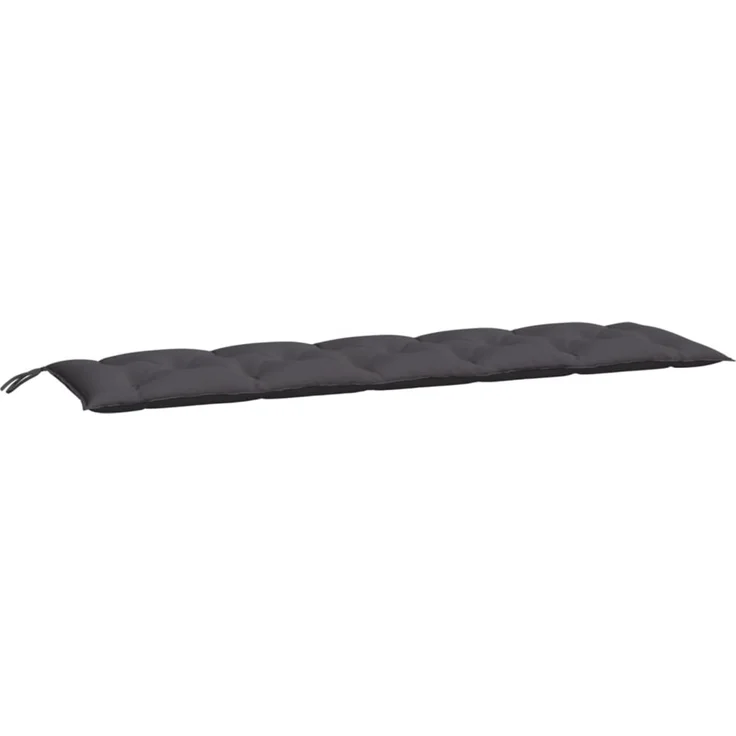 vidaXL Gartenbank-Auflagen 2 Stk. Anthrazit 180x50x7 cm Oxford-Gewebe 361716 – Bild 2